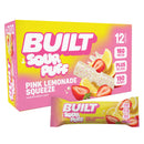 BUILT Puff Protein Bars, Variety Pack, 15g-17g Protein - 12 Count