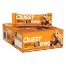 Quest Nutrition Chocolate Chip Cookie Dough Protein Bars, High Protein, Low Carb, Gluten Free, Keto Friendly, 12 Count