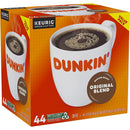 Dunkin' Donuts 2091512 Original Blend Coffee K-Cup Pods Medium Roast 44/Box (006933)