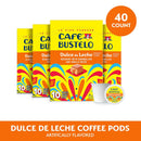 Café Bustelo Dulce de Leche Artificially Flavored Coffee Pods, 60 Count