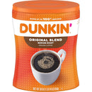 Dunkin' Original Blend Medium Roast Ground Coffee 30 oz Canister, Arabica Beans, Rich Smooth Flavor, Hot or Iced