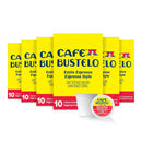 Café Bustelo Espresso Style Dark Roast Coffee Pods, 60 Count