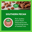 (4 pack) Green Mountain Coffee Southern Pecan, Flavored Keurig K-Cup Coffee Pods, Light Roast, 24 Count