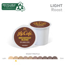 McCafe, Breakfast Blend Light Roast K-Cup Coffee Pods, 24 Count