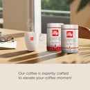 illy Ground Drip Coffee, Classico Medium Roast, 100% Arabica, 8.8 oz, 6 Pack
