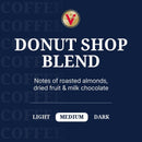 Victor Allen's Coffee Donut Shop Blend, Medium Roast, 42 Count, Single Serve Coffee Pods for Keurig K-Cup Brewers