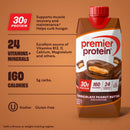 (2 pack) Premier Protein Shake, Chocolate Peanut Butter, 30g Protein, 11 fl oz, 12 Ct