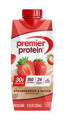 Premier Protein Shake, Strawberries & Cream, 30g Protein, 11 Fl Oz, 12 Ct