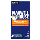 (4 pack) Maxwell House Breakfast Blend Mild Roast K-Cup® Coffee Pods, 24 Count Box