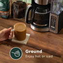 Starbucks Pike Place Roast Medium Roast Ground Coffee 28 oz Bag, 100% Arabica Beans, Smooth Cocoa & Praline Notes