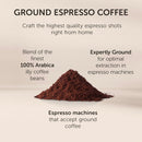 illy Ground Espresso Coffee, Intenso Bold Roast, 100% Arabica, 8.8 oz
