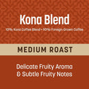 Don Francisco's Kona Blend Whole Bean Coffee, Medium Roast, 18 OZ Bag