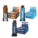 Barebells Protein Bars Variety Pack - 12 Count, 1.9oz Bars - Protein Snacks with 20g of High Protein - Chocolate Protein Bar with 1g of Total Sugars - Perfect on The Go Protein Snack & Breakfast Bars