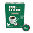 Café La Llave Espresso Single Serve Coffee Pods, Dark Roast, 24ct