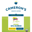 Cameron's Coffee Organic 100% Colombian Medium Roast Whole Bean Arabica Coffee, Balanced & Creamy, 4 lb Bag