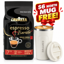 Lavazza Espresso Barista Gran Crema Whole Bean Coffee Blend, Medium Espresso Roast, 2.2 lb Bag