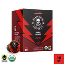 Death Wish Coffee Co., Organic and Fair Trade™, Single Serve Coffee Pods, Dark Roast, 18 Count