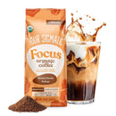Four Sigmatic Focus Ground Coffee | Organic Ground Coffee with Lion's Mane Mushroom and Yacon for Mental Clarity & Energy Support | USDA Organic | High Dose Lion's Mane Mushrooms