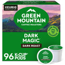(4 pack) Green Mountain Coffee Roasters, Dark Magic Dark Roast K-Cup Coffee Pods, 24 Count