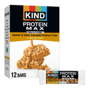 KIND Protein Max Bars, Crispy Chocolate Peanut Butter, Gluten Free, 20g Protein, 12 Count