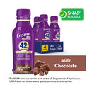 Ensure Max Protein Shake, 42g High Protein, Milk Chocolate, 14 fl oz, 4 Pack