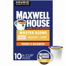 (4 pack) Maxwell House Breakfast Blend Mild Roast K-Cup® Coffee Pods, 24 Count Box