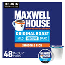 Maxwell House Breakfast Blend Mild Roast K-Cup® Coffee Pods, 24 Count Box