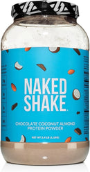 Naked Shake - Vegan Protein Powder, Strawberry Banana - Flavored Plant Based Protein With Mct Oil, Gluten-Free, Soy-Free, No Gmos Or Artificial Sweeteners - 30 Servings