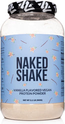 Naked Shake - Vegan Protein Powder, Strawberry Banana - Flavored Plant Based Protein With Mct Oil, Gluten-Free, Soy-Free, No Gmos Or Artificial Sweeteners - 30 Servings