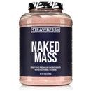 NAKED Chocolate Mass Gainer - All Natural Weight Gainer Protein Powder - 8lb Bulk, GMO Free, Gluten Free & Soy Free. No Artificial Ingredients - 1,360 Calories