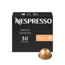 Nespresso Capsules Vertuo, Half Caffeinato, Mild Roast Coffee, 30-Count Coffee Pods