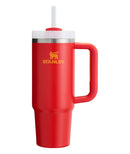 Stanley Quencher Flowstate 30oz Hibiscus Stainless Steel Tumbler