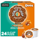 The Original Donut Shop, Duos Nutty + Caramel Medium Roast K-Cup Coffee Pods, 24 Count