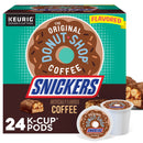 The Original Donut Shop, Duos Nutty + Caramel Medium Roast K-Cup Coffee Pods, 24 Count