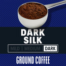 (6 pack) Maxwell House Dark Silk Dark Roast Ground Coffee, 24.5 oz Canister