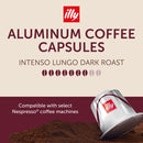 Illy Espresso Coffee Pods for Original Machines, Intenso Lungo Roast, Cocoa Notes, 10 Ct (Pack of 10)
