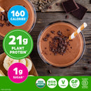 Orgain Organic Vegan 21g Protein Powder + 50 Superfoods, Plant Based, Chocolate 1.12lb