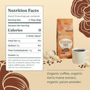 Four Sigmatic Focus Ground Coffee | Organic Ground Coffee with Lion's Mane Mushroom and Yacon for Mental Clarity & Energy Support | USDA Organic | High Dose Lion's Mane Mushrooms