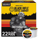 (4 pack) Black Rifle Coffee Company Tactisquatch K-Cup Pods, Dark Roast, 22 Ct