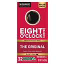 Eight O'Clock Value Pack K-Cup Pods Medium Roast Ground Coffee The Original - 32 Ct
