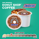(4 pack) The Original Donut Shop, Snickers Flavored K-Cup Coffee Pods, 24 Count