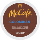 (4 pack) McCafe, Colombian Medium-Dark Roast K-Cup Coffee Pods, 24 Count