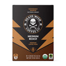 Death Wish Coffee Co., Organic and Fair Trade™, Single Serve Coffee Pods, Medium Roast, 18 Count