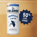 La Colombe Vanilla Draft Latte Cold Brew Ready-to-Drink Coffee, 11 fl oz, 12 Pack Cans