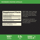 Optimum Nutrition Micronized Creatine Monohydrate Capsules, 200 Capsules