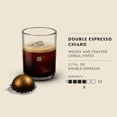 Nespresso Capsules Vertuo, Double Espresso Chiaro, Medium Roast Espresso Coffee, 30 - Count Coffee pods