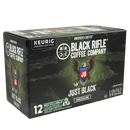 (6 pack) Black Rifle Coffee Company Just Black Keurig K-Cup Pods, Medium Roast, 12 Ct