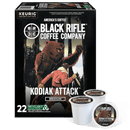 (4 pack) Black Rifle Coffee Company Kodiak Attack K Cups Pods, Medium Roast, 22 Ct
