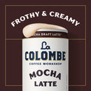 La Colombe Mocha Draft Latte Cold Brew Ready-to-Drink Coffee, 11 fl oz, 12 Pack Cans