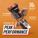 (3 pack) MET-Rx Big 100 High Protein Meal Replacement Bars, Peanut Butter Pretzel, 30g Protein, 3.52 oz, 4 Count